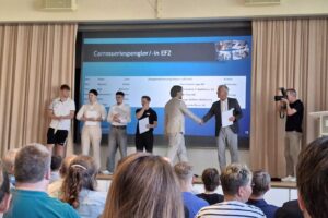 Herzliche Gratulation zur bestandenen LAP
