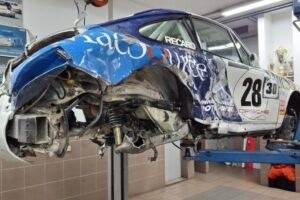 Porsche GT3 Cup – Unfallschadenreparatur vom Feinsten!