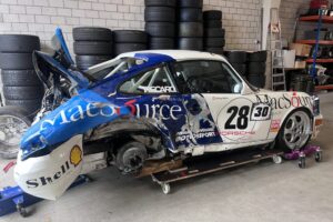 Porsche GT3 Cup – Unfallschadenreparatur vom Feinsten!